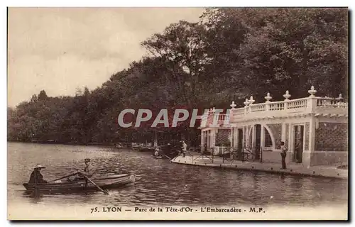 Cartes postales Lyon Parc de la Tete d&#39Or L&#39Embarcadere