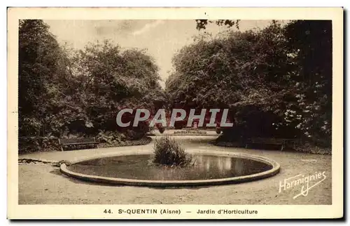 Cartes postales St Quentin Jardin d&#39Horticulture