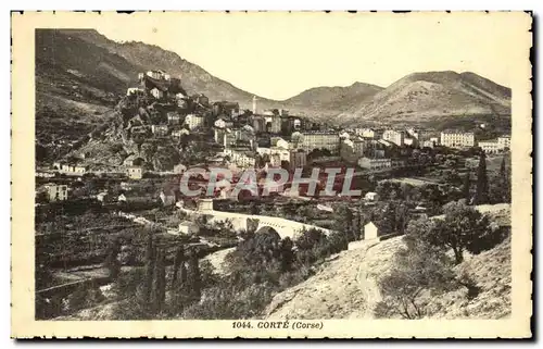 Cartes postales Corte Corse Corsica