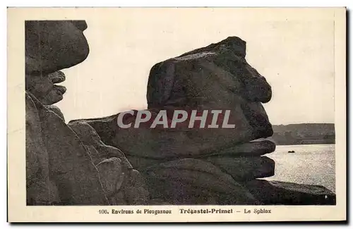 Cartes postales Environs de Plougasnou Tregastel Primel Le Sphinx