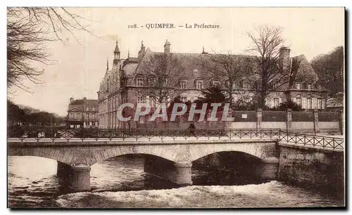 Cartes postales Quimper La Prefecture