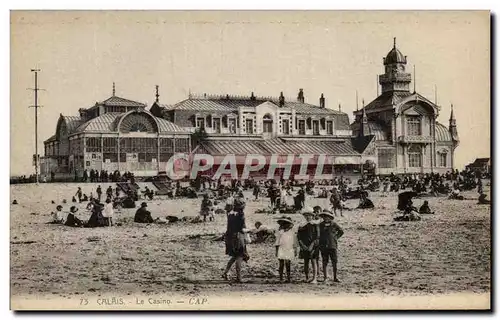 Cartes postales Calais Le Casino Enfants