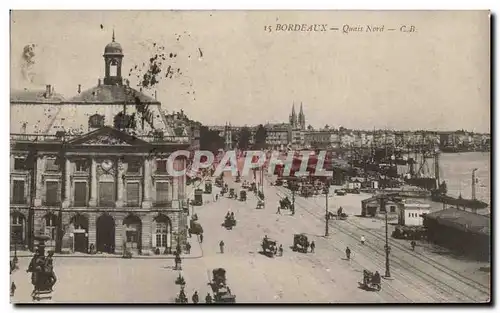 Cartes postales Bordeaux Quais Nord