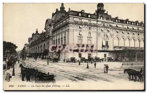 Ansichtskarte AK Paris La Gare du Quai d&#39Orsay