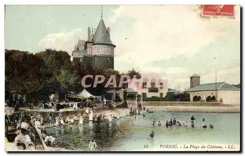 Cartes postales Pornic La Plage du Chateau