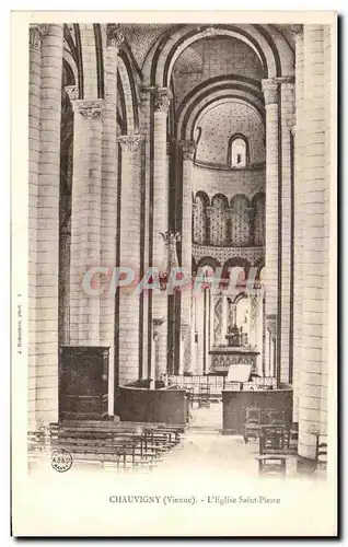 Cartes postales Chauvigny L&#39Eglise St Pierre