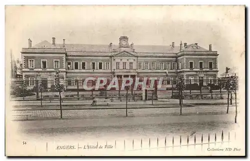 Cartes postales Angers L&#39Hotel de Ville