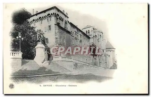 Cartes postales Savoie Chambery Chateau