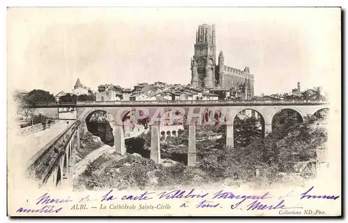 Cartes postales Albi La Cathedrale sainte Cecile