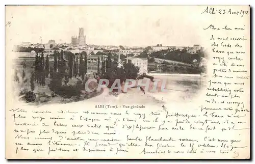 Cartes postales Albi Vue Generale