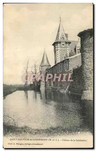 Cartes postales Saint Sauveur de Landemont Chateau de la Colaissiere