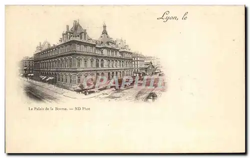 Cartes postales Lyon Le Palais de la Bourse