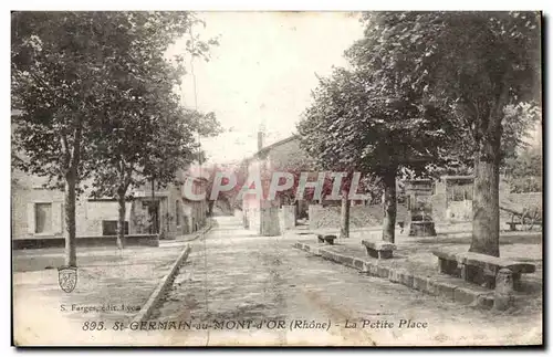 Cartes postales St German Du Mont D'Or La Petite Place