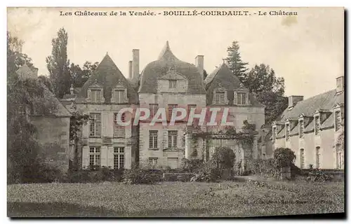 Ansichtskarte AK Les Chateaux de la Vendee Bouille Courdault Le Chateau