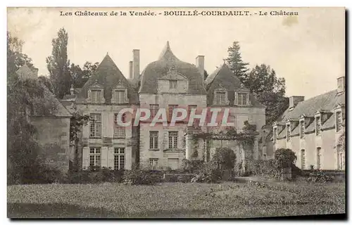 Cartes postales Les Chateaux de la Vendee Bouille Courdault Le Chateau