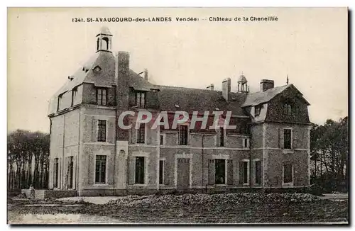 Cartes postales St Avagourd des Landes Chateau de la Cheneillie