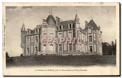 Cartes postales Le Chateau du Deffend Pres La Pommeraie Sur Sevre