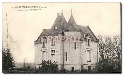 Cartes postales Saint Andre D&#39Ornay La Jousiniere Merland