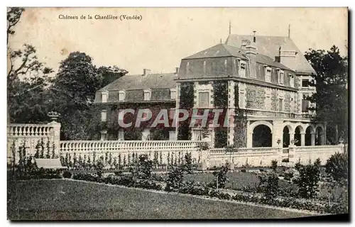 Cartes postales Chateau de la Chardiere