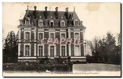 Ansichtskarte AK Le Chateau de Liniere Pres St Fulgent
