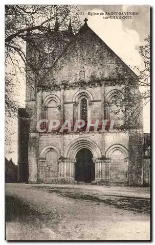 Cartes postales Eglise de Saint Savinien Sur Charente