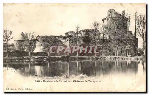 Ansichtskarte AK Environs de Lannion Chateau de Tonquedec