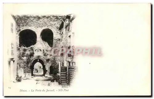 Cartes postales Dinan La Porte du Jersual