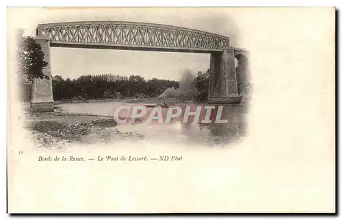 Ansichtskarte AK Bords de la Rance Le Pont de Lessart