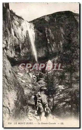 Cartes postales Le Mont Dore La Grande cascade