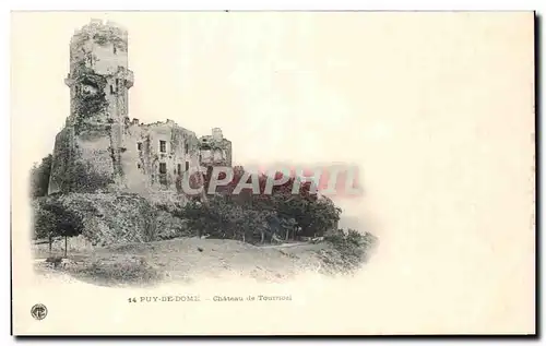 Cartes postales Puy De Dome Chateau de Tournoel