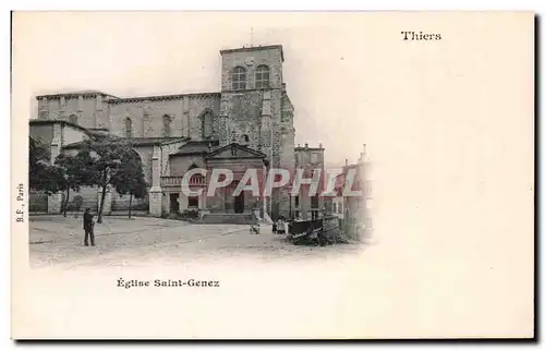 Cartes postales Thiers Eglise Saint Genez