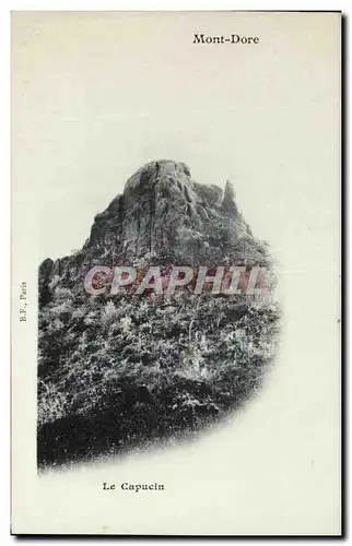 Cartes postales Mont Dore Le Capucin