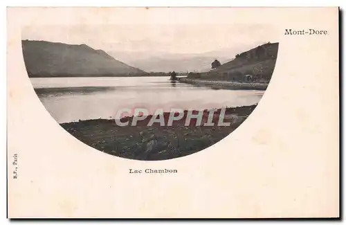 Cartes postales Mont Dore Lac Chambon