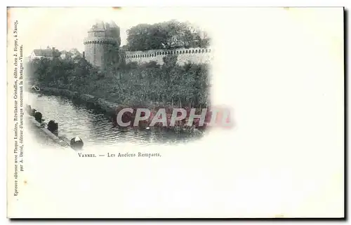 Cartes postales Vannes Les Anciens Remparts