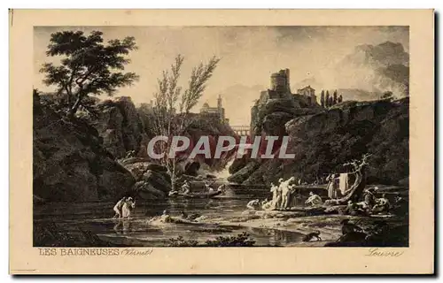 Cartes postales Les Baigneuses