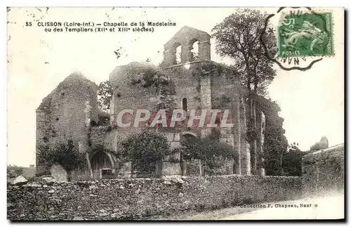 Cartes postales Clisson Chapelle de la Madeleine ou des Templiers