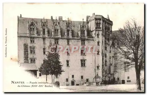 Ansichtskarte AK Nantes Facade interieure du Chateau