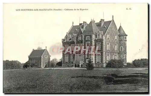 Cartes postales Les Moutiers Les Mauxfaits Chateau de la Bigeoire