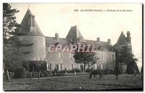 Cartes postales Le Givre Chateau de la Bruniere