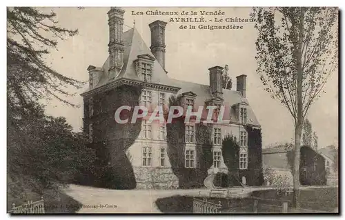 Ansichtskarte AK Les Chateau de la Vendee Avrille Le Chateau de la Guignardiere