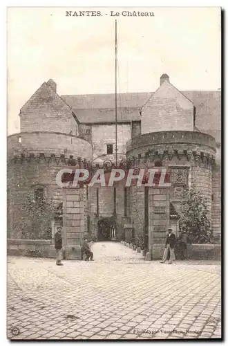 Cartes postales Nantes Le Chateau