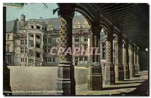 Ansichtskarte AK Chateau de Blois Aille de Louis XII La Colonnade