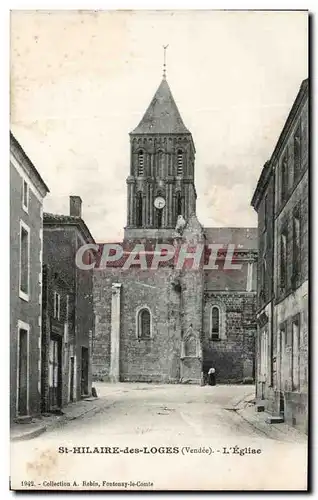 Cartes postales St Hilaire des Loges L&#39Eglise