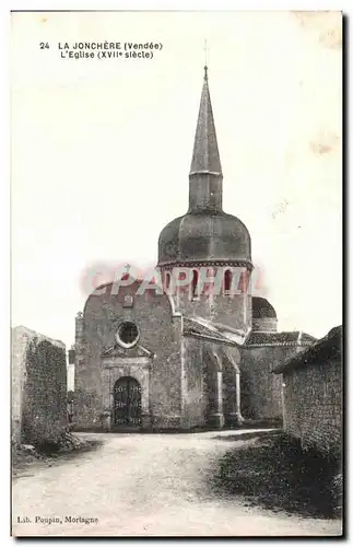 Cartes postales La Jonchere L&#39Eglise