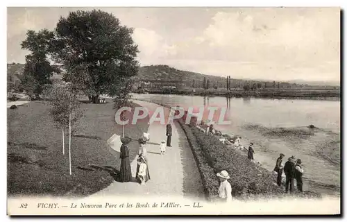 Ansichtskarte AK Vichy Le Nouveau Parc et les Bords de L&#39Allier