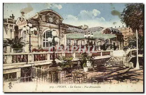 Cartes postales Vichy Le Casino Vue D&#39ensemble