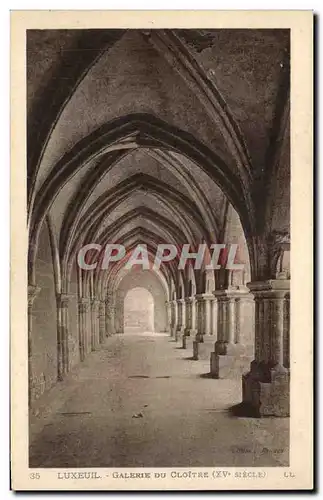 Cartes postales Luxeuil Galerie Du Cloitre