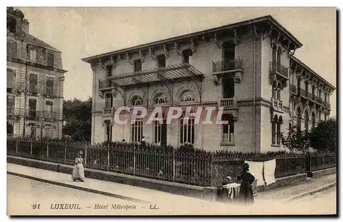 Cartes postales Luxeuil Hotel Metropole