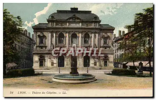 Cartes postales Lyon Theatre des Celestins