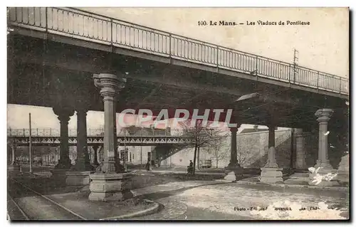 Cartes postales Le Mans Les Viaducs de Pontilleue